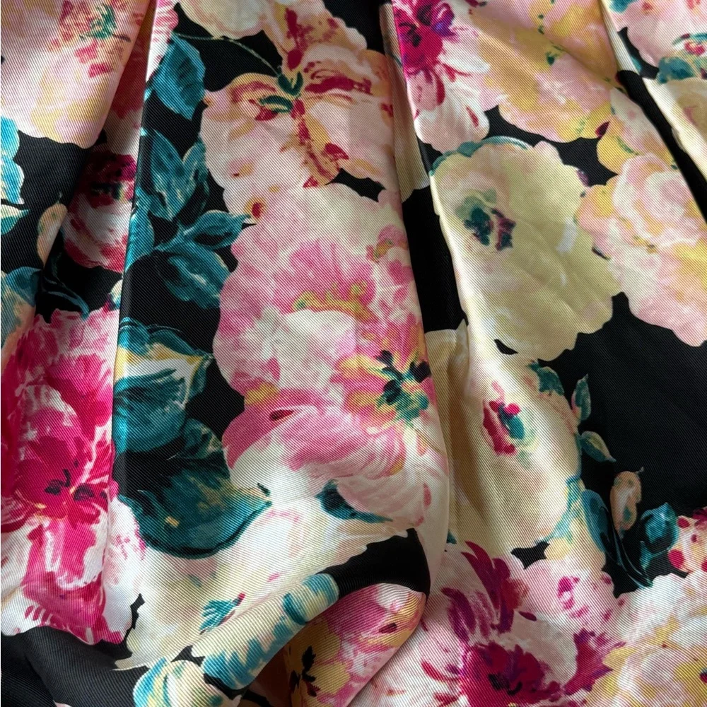 Speechless Floral‎ Kids Dress with Pink and Cream Accents size 8